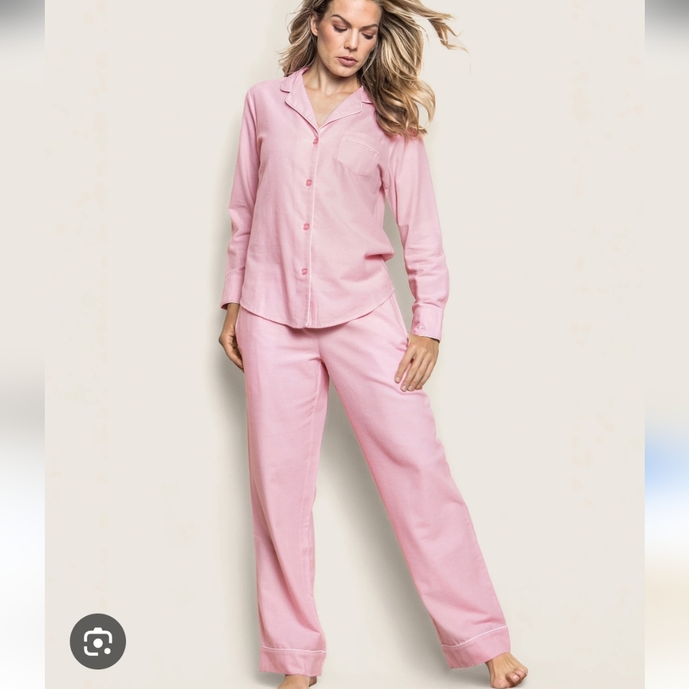 Elizabeth Cotton Pink Portuguese Flannel Winter Pajamas XL (Bx8)